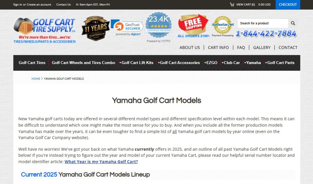 golf cart tires