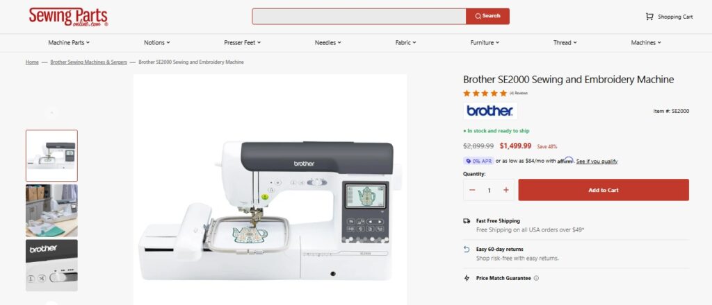 sewing machines
