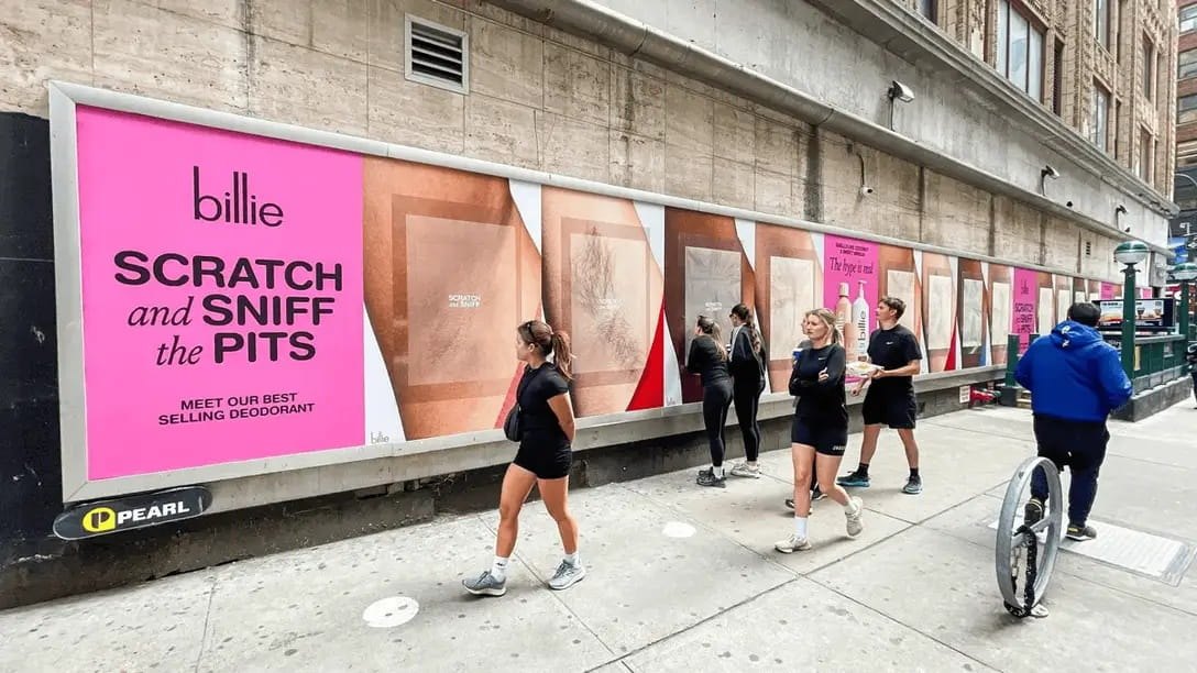 An image of a DOOH ad incorporating great visuals and bold imagery. An image of a DOOH ad incorporating great visuals and bold imagery.