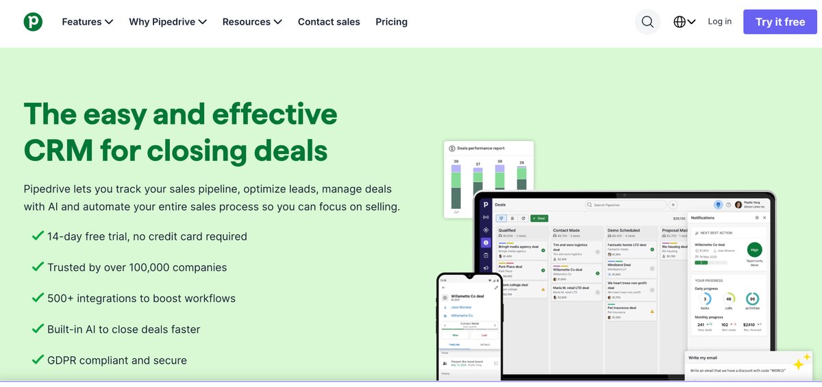 pipedrive sales pipeline pipedrive sales pipeline