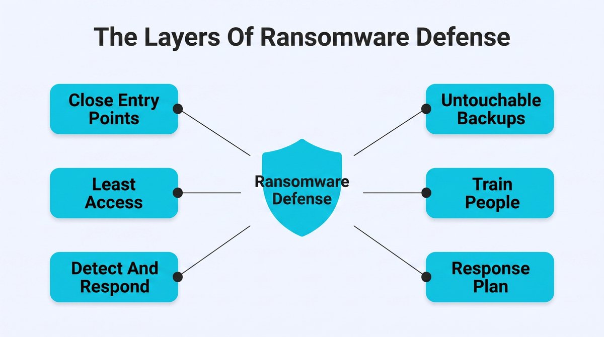 How to Protect Your Business From Ransomware: The Enterprise Ransomware Protection Layers That Actually Work How to Protect Your Business From Ransomware: The Enterprise Ransomware Protection Layers That Actually Work